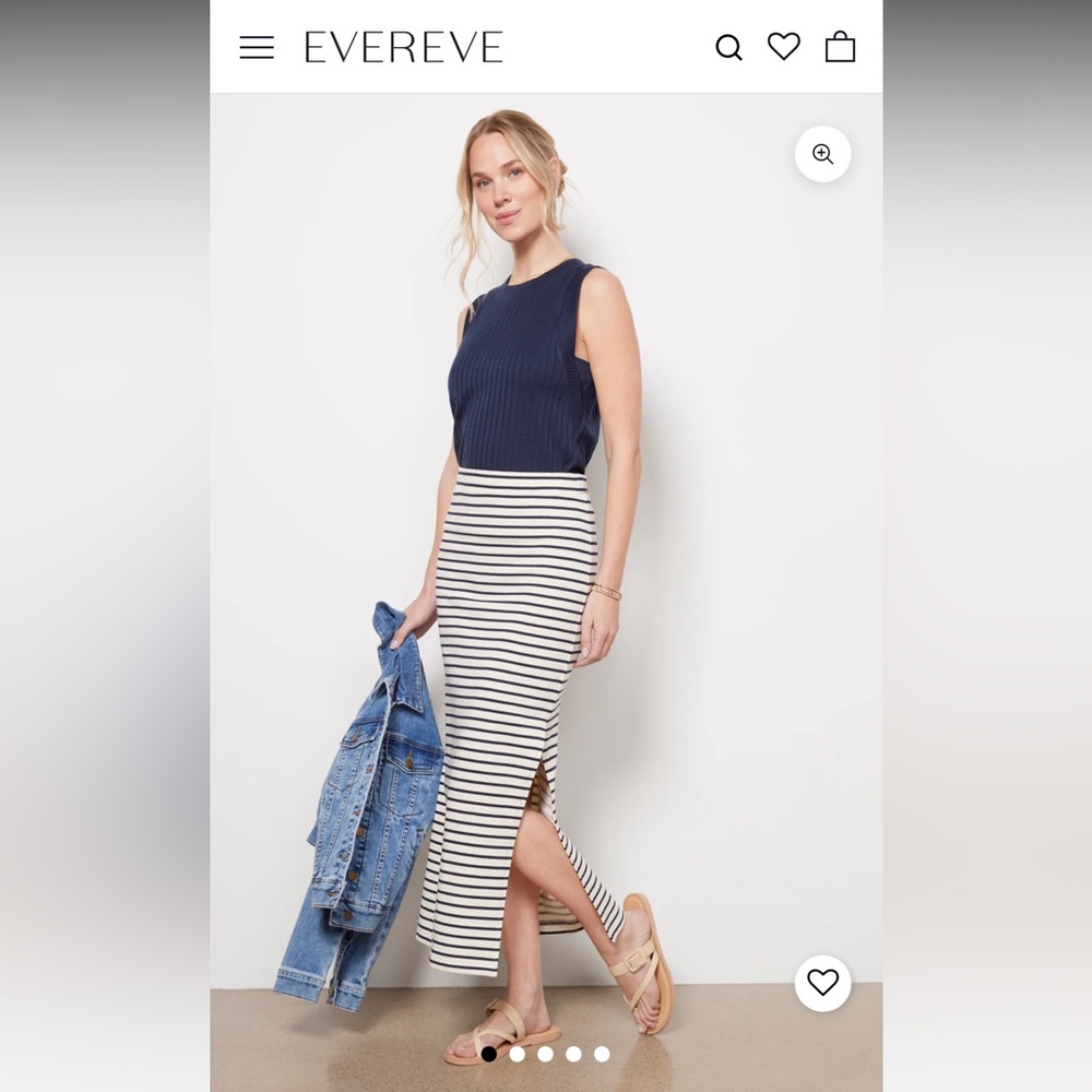 Splendid stripe skirt NWT